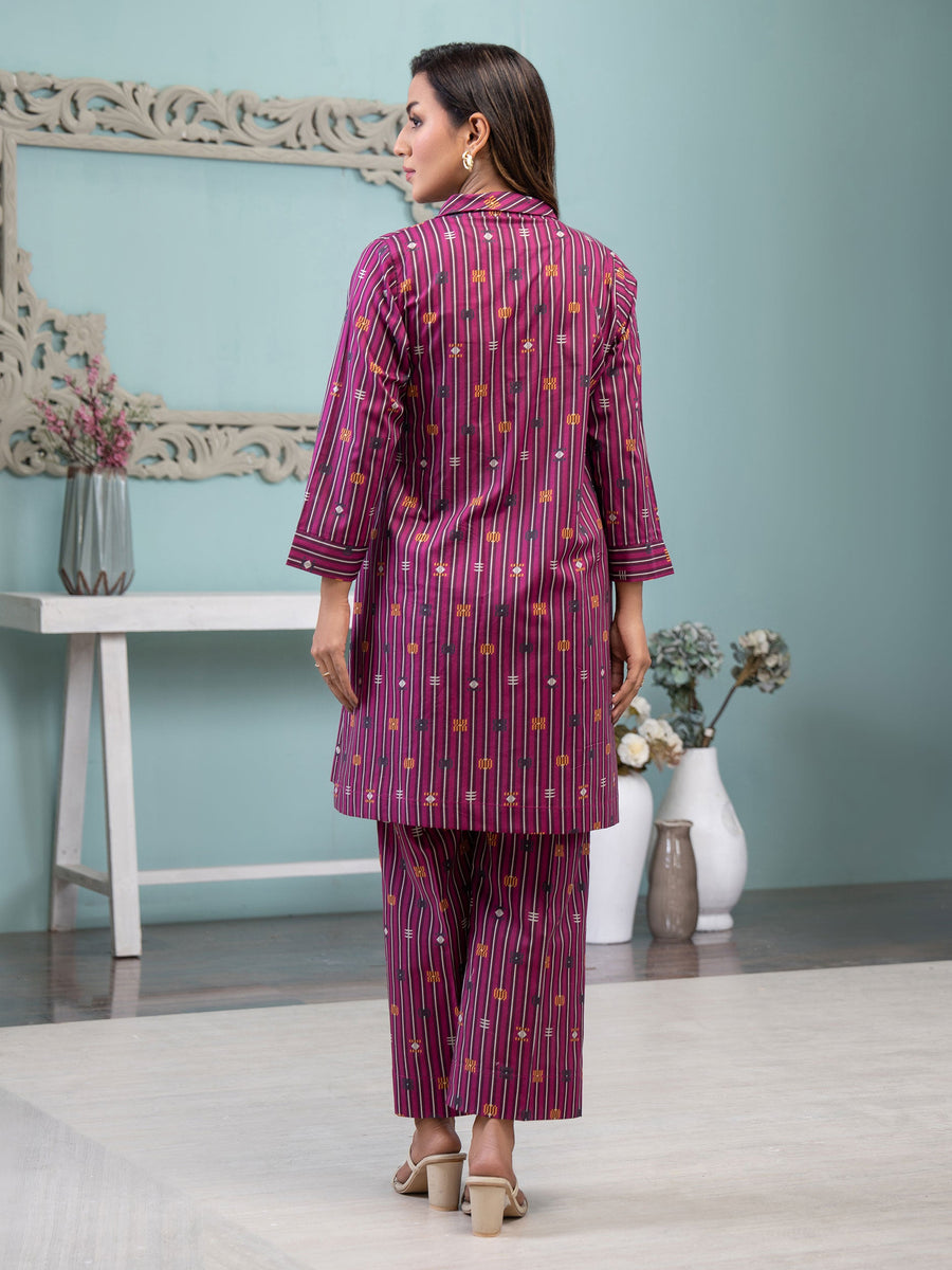 Limelight Summer Unstitched Printed Lawn 1Pc Shirt U3497 Purple