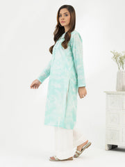 Limelight Summer Unstitched Printed Lawn 1Pc Shirt U3501 Turquoise