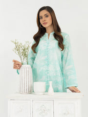 Limelight Summer Unstitched Printed Lawn 1Pc Shirt U3501 Turquoise