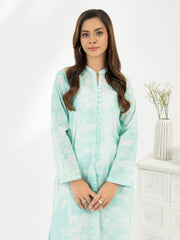 Limelight Summer Unstitched Printed Lawn 1Pc Shirt U3501 Turquoise