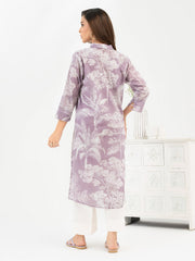 Limelight Summer Unstitched Printed Lawn 1Pc Shirt U3501 Purple