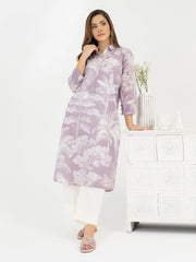 Limelight Summer Unstitched Printed Lawn 1Pc Shirt U3501 Purple