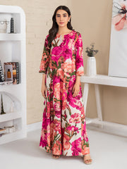 Limelight Summer Unstitched Printed Lawn 1Pc Shirt U3505 Off White
