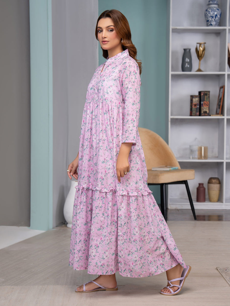 Limelight Summer Unstitched Printed Lawn 1Pc Shirt U3506 Pink