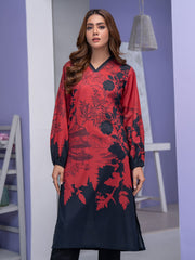 Limelight Summer Unstitched Printed Lawn 1Pc Shirt U3508 Red