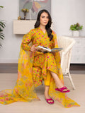 Limelight Summer Unstitched Printed Lawn 3Pc Suit U3519 Yellow