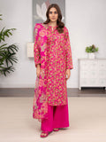 Limelight Summer Unstitched Printed Lawn 3Pc Suit U3519 Pink