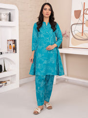 Limelight Summer Unstitched Printed Lawn 1Pc Shirt U3525 Ferozi