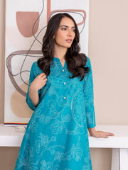 Limelight Summer Unstitched Printed Lawn 1Pc Shirt U3525 Ferozi