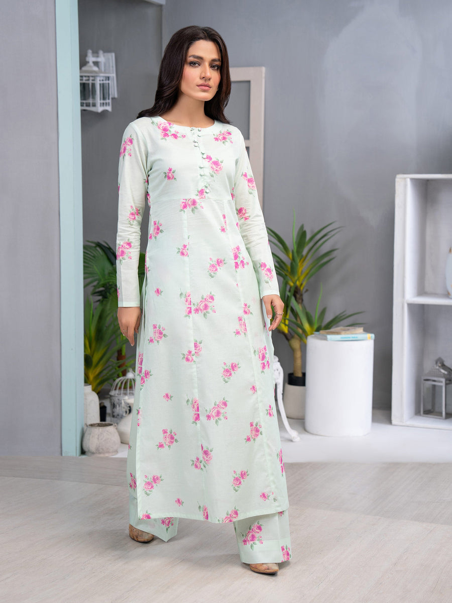 Limelight Summer Unstitched Printed Lawn 1Pc Shirt U3529 Green