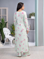 Limelight Summer Unstitched Printed Lawn 1Pc Shirt U3529 Green