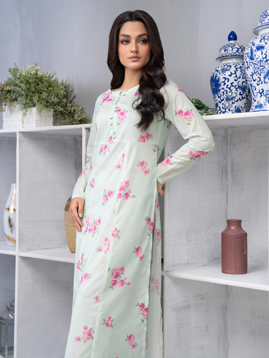 Limelight Summer Unstitched Printed Lawn 1Pc Shirt U3529 Green