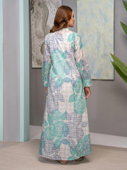 Limelight Summer Unstitched Printed Lawn 1Pc Shirt U3541 Beige
