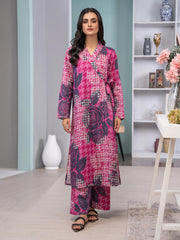 Limelight Summer Unstitched Printed Lawn 1Pc Shirt U3541 Pink