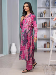 Limelight Summer Unstitched Printed Lawn 1Pc Shirt U3541 Pink