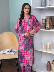 Limelight Summer Unstitched Printed Lawn 1Pc Shirt U3541 Pink