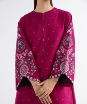 Sapphire Embroidered Khaddar Unstitched 3Pc Suit U3PEDY25V910