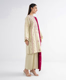 Sapphire Embroidered Cross Hatch Unstitched 3Pc Suit U3PEST25V914