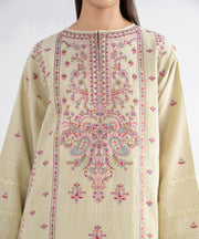 Sapphire Embroidered Cross Hatch Unstitched 3Pc Suit U3PEST25V914