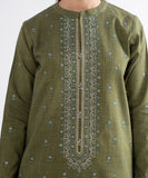 Sapphire Embroidered Cross Hatch Unstitched 3Pc Suit U3PEST25V918