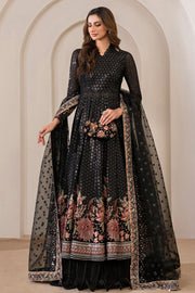 Jazmin Wedding Formal Embroidered Chiffon Unstitched 3Pc Suit UC-3029
