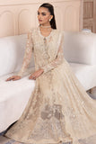 Jazmin Wedding Formal Embroidered Chiffon Unstitched 3Pc Suit UC-3044