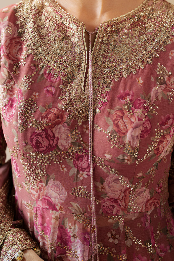 Jazmin Wedding Formal Embroidered Chiffon Unstitched 3Pc Suit UC-3064