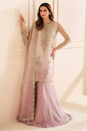 Jazmin Wedding Formal Embroidered Chiffon Unstitched 3Pc Suit UC-3067