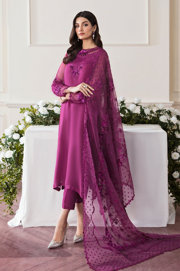 Baroque Exclusive Formal Embroidered Chiffon Unstitched 3Pc UF-291