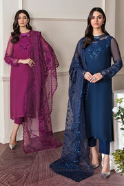 Baroque Exclusive Formal Embroidered Chiffon Unstitched 3Pc UF-291