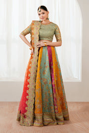 Baroque Exclusive Formal Embroidered Silk Unstitched 3Pc UF-4036