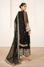 Baroque Exclusive Formal Embroidered Chiffon Unstitched 3Pc UF-4038