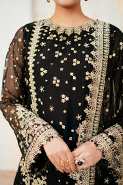 Baroque Exclusive Formal Embroidered Chiffon Unstitched 3Pc UF-4038