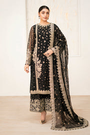 Baroque Exclusive Formal Embroidered Chiffon Unstitched 3Pc UF-4038