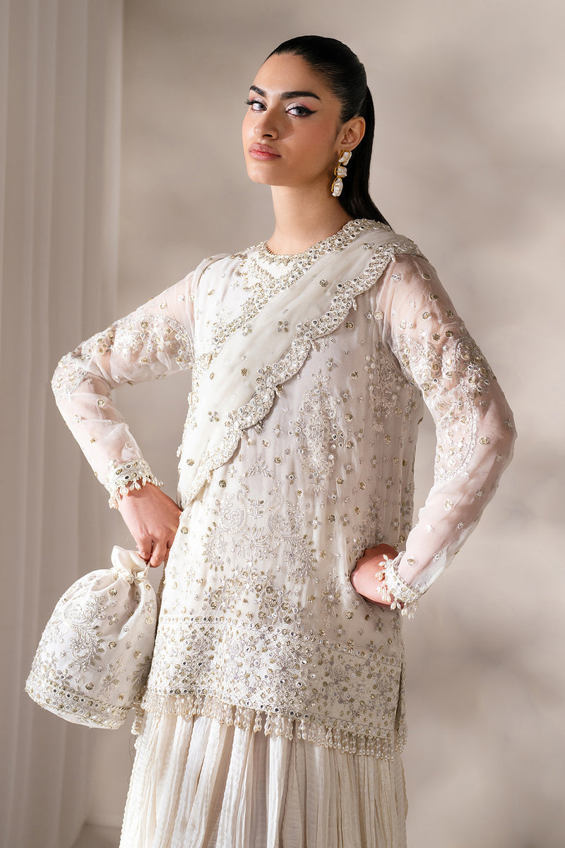 Baroque Exclusive Formal Embroidered Chiffon Unstitched 3Pc UF-4140