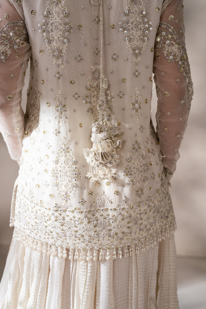 Baroque Exclusive Formal Embroidered Chiffon Unstitched 3Pc UF-4140
