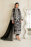 Baroque Exclusive Formal Embroidered Chiffon Unstitched 3Pc Suit UF-4158
