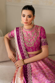 Baroque Exclusive Formal Embroidered Raw Silk Unstitched 3Pc UF-4163