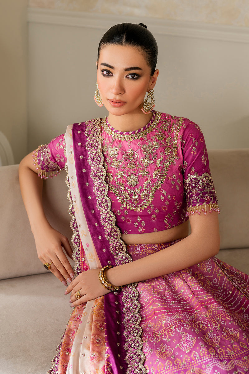 Baroque Exclusive Formal Embroidered Raw Silk Unstitched 3Pc UF-4163