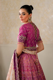 Baroque Exclusive Formal Embroidered Raw Silk Unstitched 3Pc UF-4163