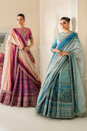 Baroque Exclusive Formal Embroidered Raw Silk Unstitched 3Pc UF-4163