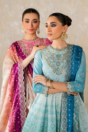 Baroque Exclusive Formal Embroidered Raw Silk Unstitched 3Pc UF-4163