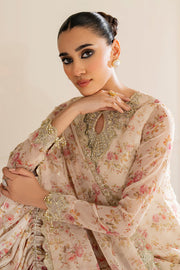 Baroque Exclusive Formal Embroidered Chiffon Unstitched 3Pc UF-4164