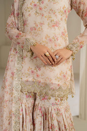 Baroque Exclusive Formal Embroidered Chiffon Unstitched 3Pc UF-4164