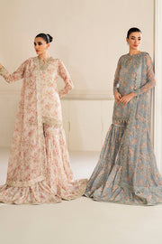 Baroque Exclusive Formal Embroidered Chiffon Unstitched 3Pc UF-4164