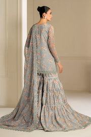 Baroque Exclusive Formal Embroidered Chiffon Unstitched 3Pc UF-4165