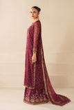 Baroque Exclusive Formal Embroidered Chiffon Unstitched 3Pc Suit UF-4277