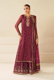 Baroque Exclusive Formal Embroidered Chiffon Unstitched 3Pc Suit UF-4277