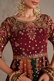 Baroque Exclusive Formal Embroidered Raw Silk Unstitched 3Pc UF-4366