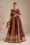 Baroque Exclusive Formal Embroidered Raw Silk Unstitched 3Pc UF-4366